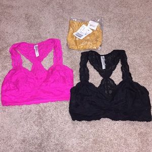 NEW - Free People Bralettes - XS and Small
